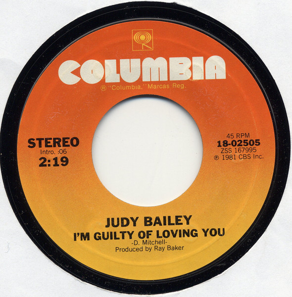 Judy Bailey (5) - The Best Bedroom In Town (7", Single) (Very Good Plus (VG+)) - Image 2