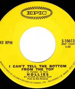 The Hollies - I Can't Tell The Bottom From The Top (7", Single) (Near Mint (NM or M-))