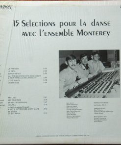 Alternative view of L'ensemble Monterey - 15 Sélections Pour La Danse Avec L'ensemble Monterey (LP, Album) (Mint (M))