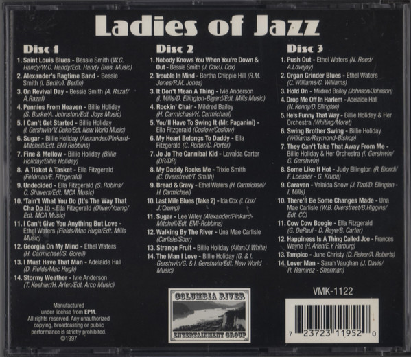 Various - Ladies Of Jazz (3xCD, Comp) (Mint (M)) - Image 2