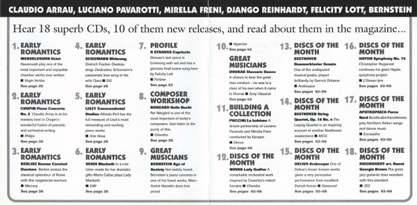 Various - Classic CD 129 - The Best Music Of The Early Romantic Era (CD, Comp, Promo) (Near Mint (NM or M-)) - Image 5