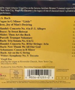 Alternative view of Virgil Fox - Virgil Fox Encores (CD, Album, RE, RM) (Near Mint (NM or M-))