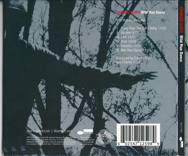 Charles Lloyd - Wild Man Dance (CD, Album) (Near Mint (NM or M-)) - Image 2