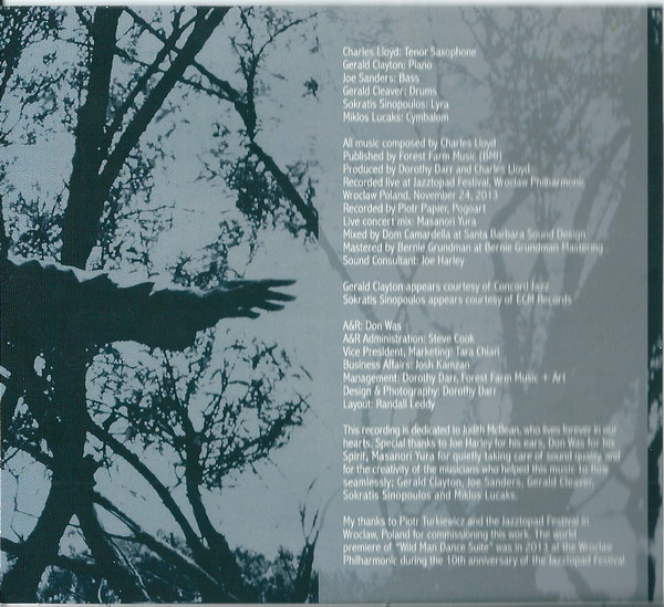 Charles Lloyd - Wild Man Dance (CD, Album) (Near Mint (NM or M-)) - Image 3