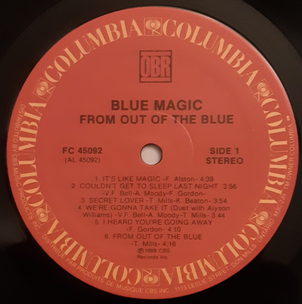 Blue Magic - From Out Of The Blue (LP, Album) (Mint (M)) - Image 3