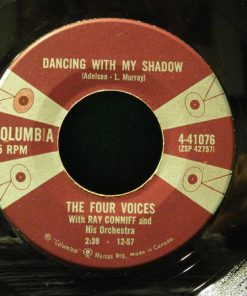 The Four Voices - Dancing With My Shadow (7", Single) (Very Good Plus (VG+))