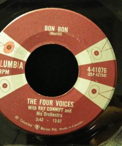 Alternative view of The Four Voices - Dancing With My Shadow (7", Single) (Very Good Plus (VG+))