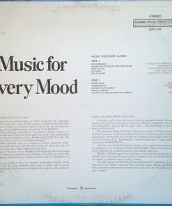 Alternative view of Various - Music For Every Mood (LP, Comp) (Mint (M))
