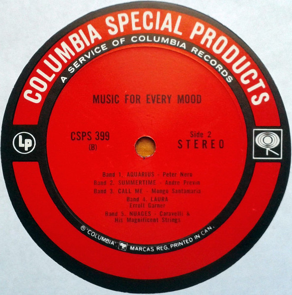 Various - Music For Every Mood (LP, Comp) (Mint (M)) - Image 4
