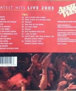 Alternative view of April Wine - Greatest Hits Live 2003 (2xCD, Album) (Very Good Plus (VG+))