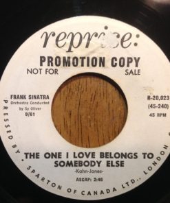 Alternative view of Frank Sinatra - I'll Be Seeing You (7", Single, Promo) (Very Good Plus (VG+))