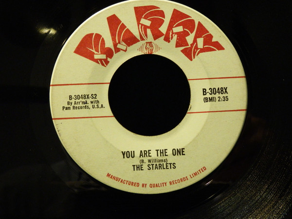The Starlets (2) - Better Tell Him No / You Are The One (7", Single) (Very Good Plus (VG+)) - Image 2