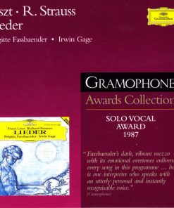 Franz Liszt, Richard Strauss - Brigitte Fassbaender, Irwin Gage - Lieder (CD, RE, RM) (Near Mint (NM or M-))