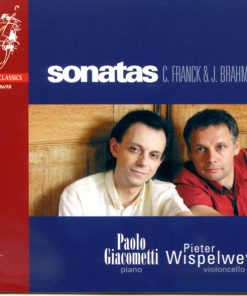 César Franck & Johannes Brahms - Paolo Giacometti, Pieter Wispelwey - Sonatas (CD, Album) (Near Mint (NM or M-))