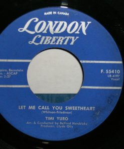 Timi Yuro - Let Me Call You Sweetheart (7", Single) (Very Good Plus (VG+))