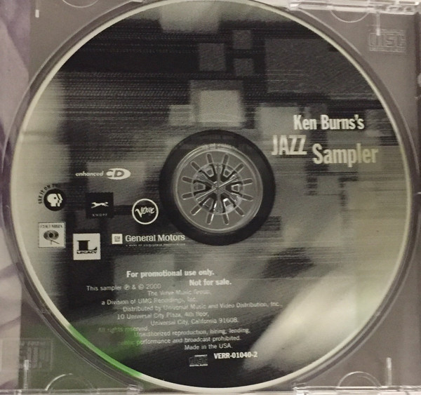 Various - Ken Burns's Jazz Sampler (CD, Album, Promo) (Near Mint (NM or M-)) - Image 3