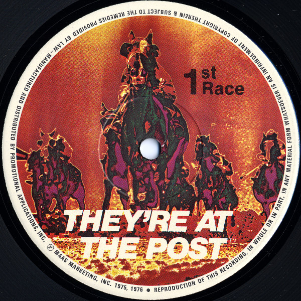 Unknown Artist - They're At The Post (LP, S/Edition) (Mint (M)) - Image 3