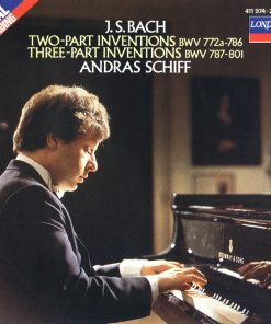 Johann Sebastian Bach - András Schiff - Two-Part Inventions - Three-Part Inventions (CD, Album, RE) (Near Mint (NM or M-))