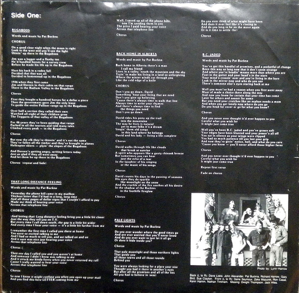 Pat Buckna - Roll Me A Dream... (LP, Album) (Mint (M)) - Image 5