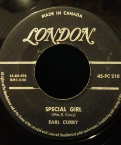 Earl Curry - Special Girl (7", Single) (Very Good Plus (VG+))