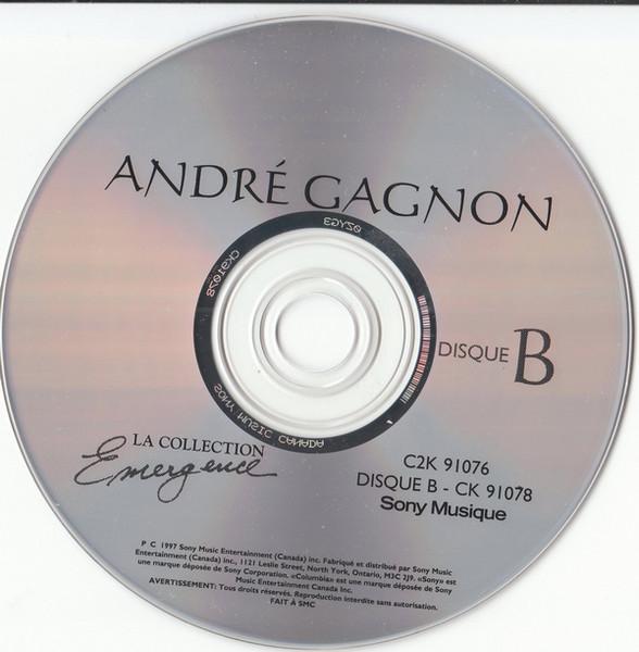André Gagnon - André Gagnon (2xCD, Comp) (Near Mint (NM or M-)) - Image 4