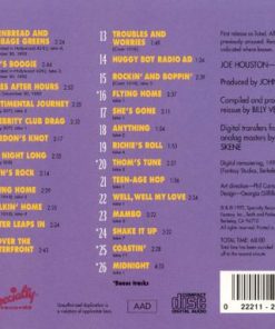 Alternative view of Joe Houston - Cornbread And Cabbage Greens (CD, Comp) (Near Mint (NM or M-))