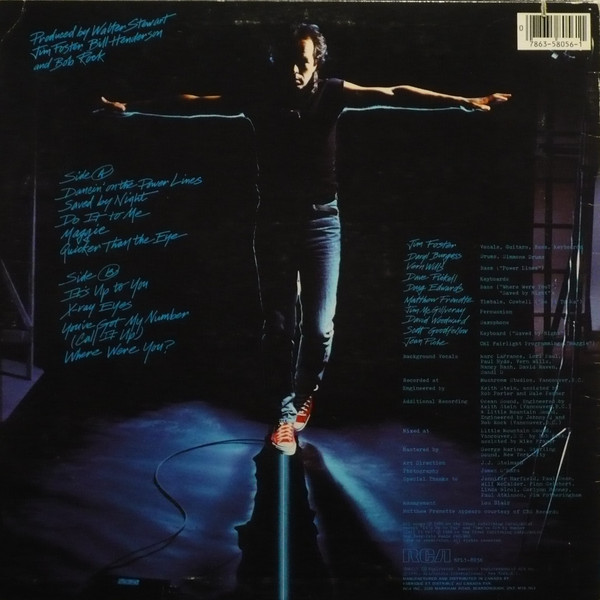 Jim Foster (6) - Power Lines (LP, Album) (Mint (M)) - Image 2