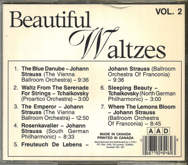 Various - Beautiful Waltzes Vol 2 (CD, Album) (Near Mint (NM or M-)) - Image 3