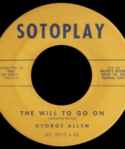 Alternative view of George Smith (4) - Loose Screws / The Will To Go On (7") (Very Good Plus (VG+))