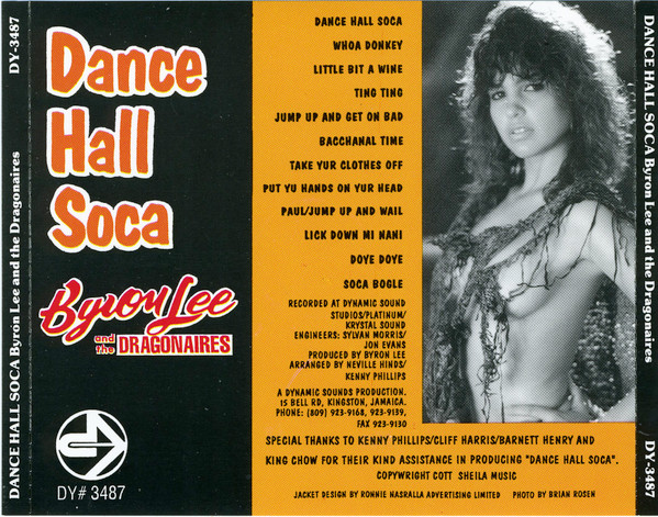 Byron Lee And The Dragonaires - Dance Hall Soca (CD, Album) (Very Good Plus (VG+)) - Image 2