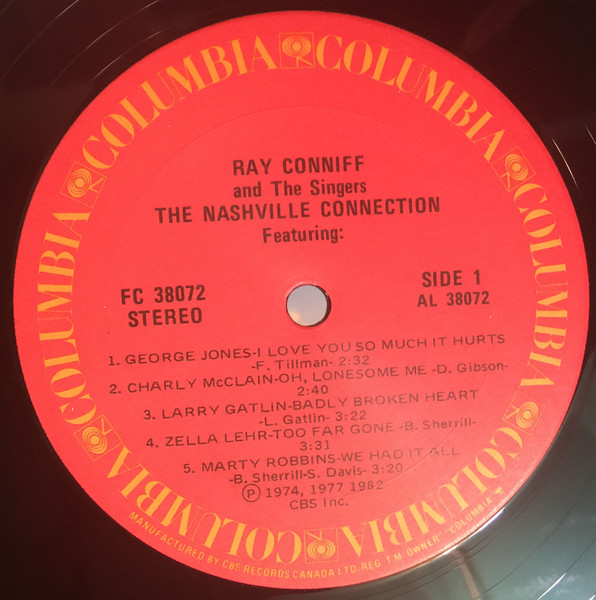 Ray Conniff And The Singers - The Nashville Connection (LP, Album) (Mint (M)) - Image 3