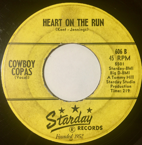 Cowboy Copas - Bury Me Face Down (7", Single) (Good Plus (G+)) - Image 2