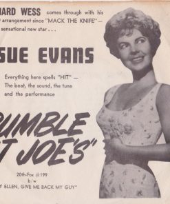 Sue Evans (5) - Rumble at Joe's (7", Single) (Very Good Plus (VG+))