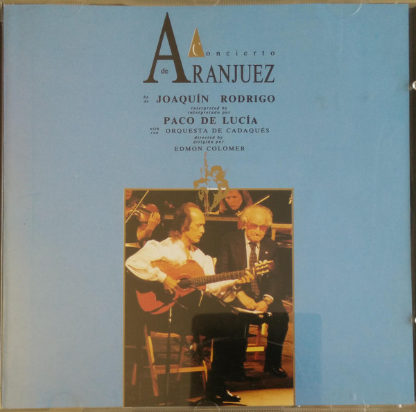 Paco De Lucía - Concierto De Aranjuez (CD, Album) (Near Mint (NM or M-))