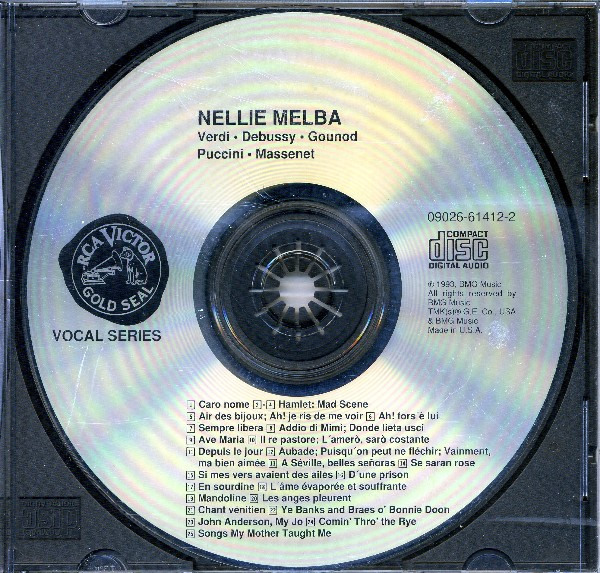 Nellie Melba - Nellie Melba (CD, Comp, RM) (Near Mint (NM or M-)) - Image 4