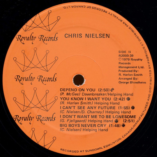 Chris Nielsen (2) - Chris Nielsen (LP, Album) (Mint (M)) - Image 4