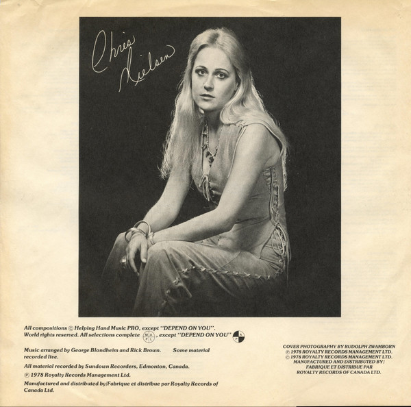 Chris Nielsen (2) - Chris Nielsen (LP, Album) (Mint (M)) - Image 5