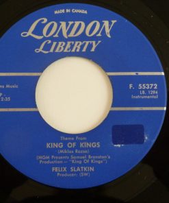 Felix Slatkin - Theme From King Of Kings (7", Single) (Very Good Plus (VG+))