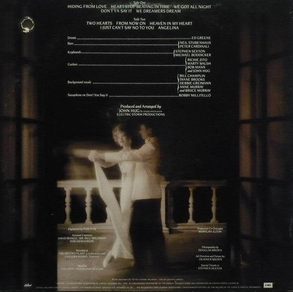 Bruce Murray - Two Hearts (LP, Album) (Mint (M)) - Image 2