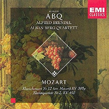Wolfgang Amadeus Mozart, Alfred Brendel, Alban Berg Quartett - Piano Concerto No.12, Etc. (CD) (Near Mint (NM or M-))