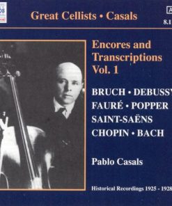 Pablo Casals - Encores and Transcriptions Vol. 1 (CD, Comp, Mono) (Near Mint (NM or M-))