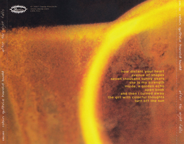 Robin Guthrie, Harold Budd - After The Night Falls (CD, Album) (Near Mint (NM or M-)) - Image 2