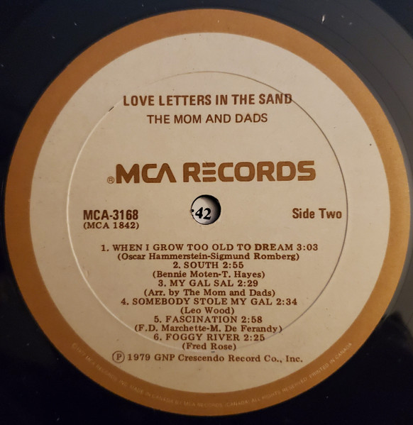 The Mom And Dads - Love Letters In The Sand (LP, Album) (Mint (M)) - Image 4