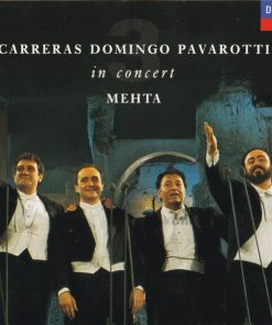 José Carreras, Placido Domingo, Luciano Pavarotti, Zubin Mehta - In Concert (CD, Album) (Very Good Plus (VG+))