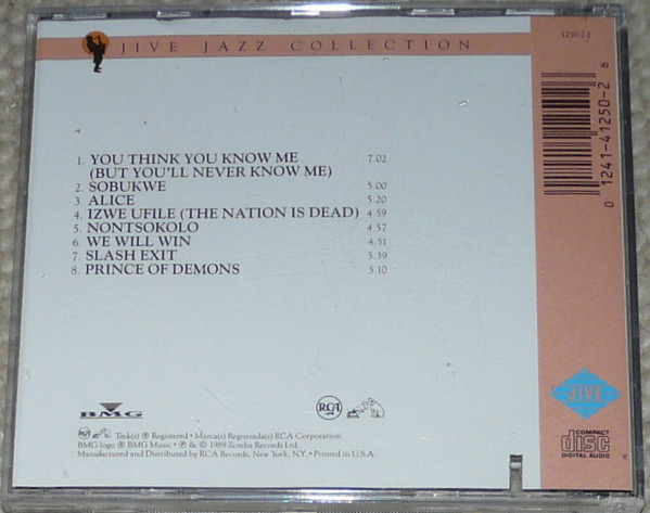 Ezra Ngcukana - You Think You Know Me (CD, Album) (Near Mint (NM or M-)) - Image 2