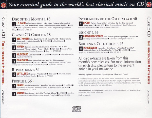 Various - Classic CD 92 (CD, Comp) (Near Mint (NM or M-)) - Image 2