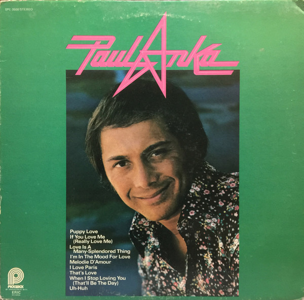 Paul Anka - Paul Anka (LP, Comp) (Mint (M))