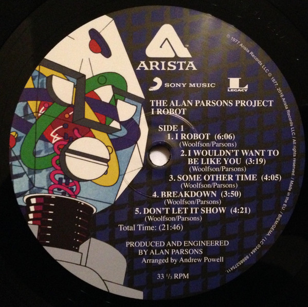 The Alan Parsons Project - I Robot (LP, Album, RE, 180) (Mint (M)) - Image 4