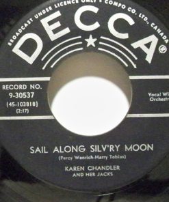 Karen Chandler - Sail Along Silv'ry Moon / I Remember Dear (7", Single) (Very Good Plus (VG+))