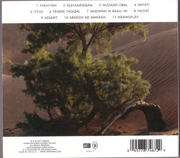Tinariwen - Elwan (CD, Album) (Near Mint (NM or M-)) - Image 2